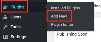Adding a plugin